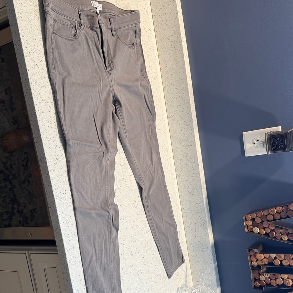 LOFT Gray Casual Pants